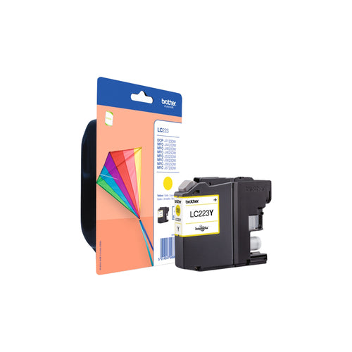 Brother LC-223Y ink cartridge 1 pc(s) Original Yellow Brother LC-223Y ink cartridge 1 pc(s) Original Yellow